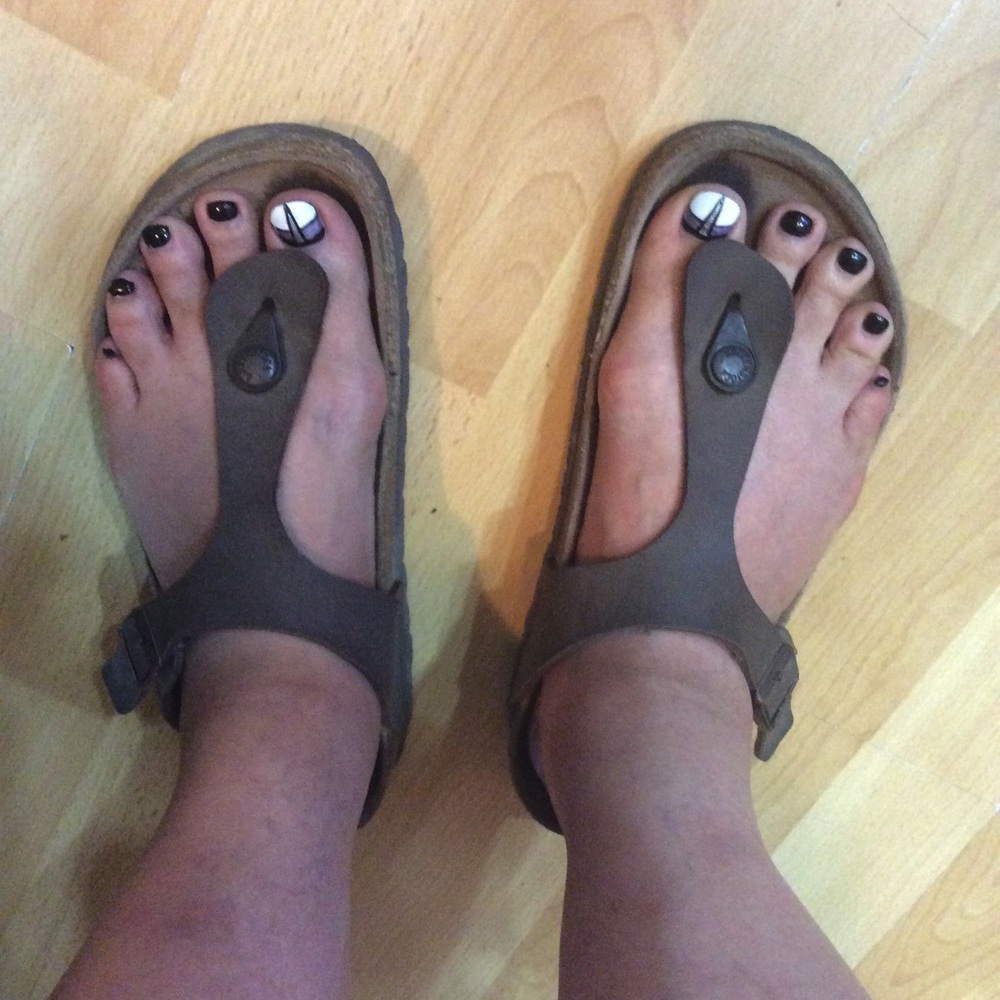 Birkenstock Brown Gizeh Thong Sandal